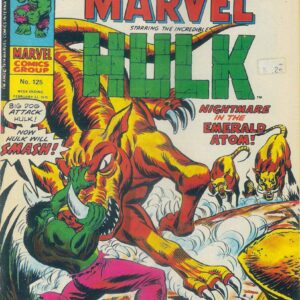 MIGHTY WORLD OF MARVEL (1972-1979 SERIES) #125: FN MIGHTY WORLD OF MARVEL (1972-1979 SERIES) #125: FN