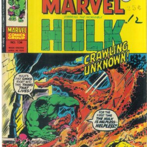 MIGHTY WORLD OF MARVEL (1972-1979 SERIES) #134: VG/FN