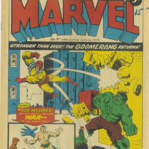 MIGHTY WORLD OF MARVEL (1972-1979 SERIES) #37: VF/NM MIGHTY WORLD OF MARVEL (1972-1979 SERIES) #37: VF/NM