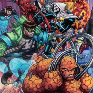 BATTLEWORLD #1: Nick Bradshaw 5-part wraparound connecting cover F BATTLEWORLD #1: Nick Bradshaw 5-part wraparound connecting cover F