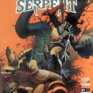 CONAN THE BARBARIAN: SCOURGE OF THE SERPENT #1: Chris Stevens cover E CONAN THE BARBARIAN: SCOURGE OF THE SERPENT #1: Chris Stevens cover E