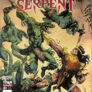 CONAN THE BARBARIAN: SCOURGE OF THE SERPENT #1: John McCrea cover B CONAN THE BARBARIAN: SCOURGE OF THE SERPENT #1: John McCrea cover B