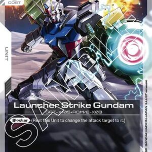 GUNDAM CARD GAME SET GD01: NEWTYPE RISING SINGLES #105: Launcher Strike Gundam (UC) Normal GD01-072 NM