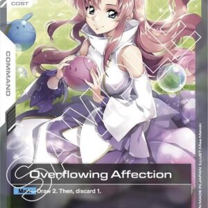 GUNDAM CARD GAME SET GD01: NEWTYPE RISING SINGLES #120: Overflowing Affection (UC) Normal GD01-118 NM