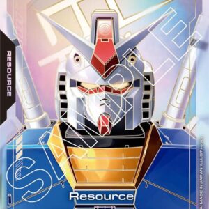 GUNDAM CARD GAME SET GD01: NEWTYPE RISING SINGLES #130: Resource (R-002) (C++) Foil  NM