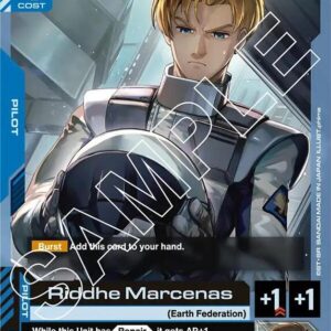 GUNDAM CARD GAME SET GD01: NEWTYPE RISING SINGLES #146: Riddhe Marcenas (C) Normal GD01-089 NM