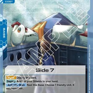 GUNDAM CARD GAME SET GD01: NEWTYPE RISING SINGLES #155: Side 7 (C) Normal GD01-124 NM