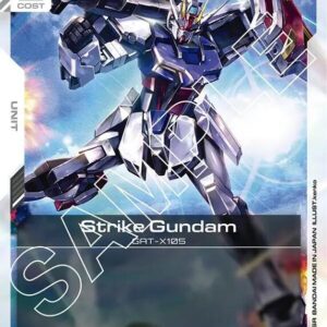 GUNDAM CARD GAME SET GD01: NEWTYPE RISING SINGLES #161: Strike Gundam (GD01-077) (C) Normal GD01-077 NM