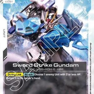 GUNDAM CARD GAME SET GD01: NEWTYPE RISING SINGLES #164: Sword Strike Gundam (UC) Normal GD01-073 NM