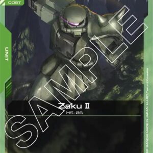 GUNDAM CARD GAME SET GD01: NEWTYPE RISING SINGLES #185: Zaku II (C) Normal GD01-035 NM