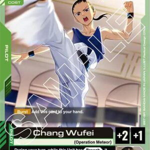 GUNDAM CARD GAME SET GD01: NEWTYPE RISING SINGLES #25: Chang Wufei (UC) Normal GD01-091 NM