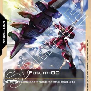 GUNDAM CARD GAME SET GD01: NEWTYPE RISING SINGLES #53: Fatum-00 (T-011) Token (C) Normal  NM
