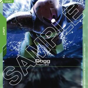 GUNDAM CARD GAME SET GD01: NEWTYPE RISING SINGLES #66: Gogg (C) Normal GD01-037 NM