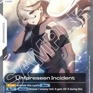 GUNDAM CARD GAME: STARTER SINGLES #127: Unforeseen Incident (C) Normal ST01-014 NM GUNDAM CARD GAME: STARTER SINGLES #127: Unforeseen Incident (C) Normal ST01-014 NM