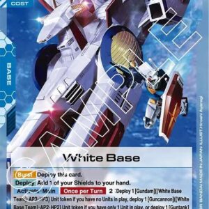 GUNDAM CARD GAME: STARTER SINGLES #129: White Base (C) Normal ST01-015 NM GUNDAM CARD GAME: STARTER SINGLES #129: White Base (C) Normal ST01-015 NM