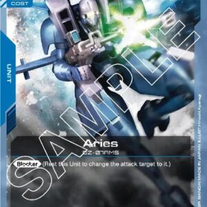 GUNDAM CARD GAME: STARTER SINGLES #201: Aries (C) Normal ST02-008 NM GUNDAM CARD GAME: STARTER SINGLES #201: Aries (C) Normal ST02-008 NM