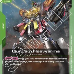 GUNDAM CARD GAME: STARTER SINGLES #205: Gundam Heavyarms (C) Normal ST02-003 NM GUNDAM CARD GAME: STARTER SINGLES #205: Gundam Heavyarms (C) Normal ST02-003 NM