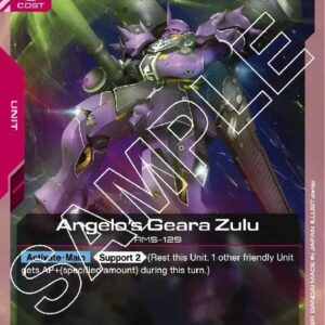 GUNDAM CARD GAME: STARTER SINGLES #301: Angelo’s Geara Zulu (C) Normal ST03-002 NM GUNDAM CARD GAME: STARTER SINGLES #301: Angelo’s Geara Zulu (C) Normal ST03-002 NM