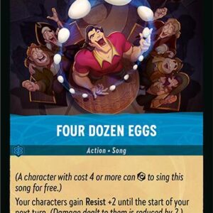 DISNEY LORCANA SINGLE CARDS: FABLED #126: Four Dozen Eggs (Uncommon 164/204: NM)