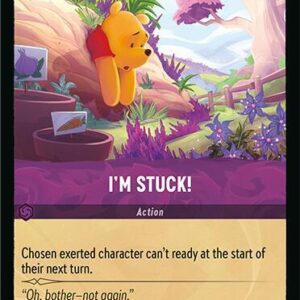 DISNEY LORCANA SINGLE CARDS: FABLED #162: I’m Stuck (Common Foil 63/204: NM)