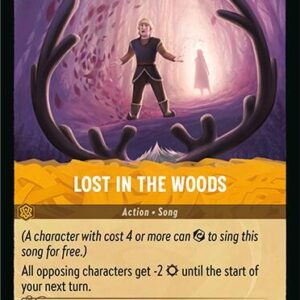 DISNEY LORCANA SINGLE CARDS: FABLED #209: Lost in the Woods (Common 28/204: NM)