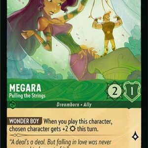 DISNEY LORCANA SINGLE CARDS: FABLED #243: Megara – Pulling the Strings (Common 79/204: NM) DISNEY LORCANA SINGLE CARDS: FABLED #243: Megara – Pulling the Strings (Common 79/204: NM)