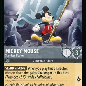 DISNEY LORCANA SINGLE CARDS: FABLED #248: Mickey Mouse – Standard Bearer (Common 185/204: NM)