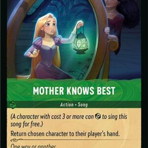 DISNEY LORCANA SINGLE CARDS: FABLED #266: Mother Knows Best (Uncommon Foil 99/204: NM)