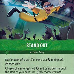 DISNEY LORCANA SINGLE CARDS: FABLED #375: Stand Out (Epic Holofoil 213/204: NM)