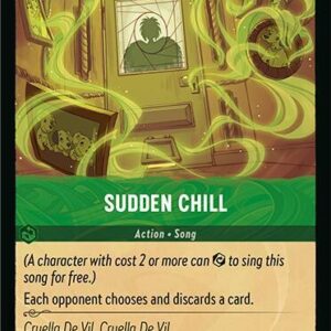 DISNEY LORCANA SINGLE CARDS: FABLED #388: Sudden Chill (Common Foil 95/204: NM)