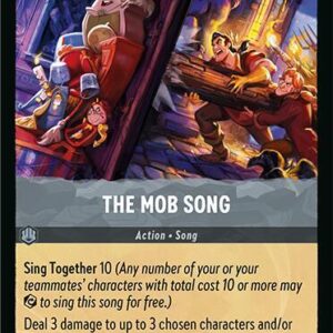 DISNEY LORCANA SINGLE CARDS: FABLED #394: The Mob Song (Uncommon Foil 202/204: NM) DISNEY LORCANA SINGLE CARDS: FABLED #394: The Mob Song (Uncommon Foil 202/204: NM)