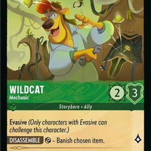 DISNEY LORCANA SINGLE CARDS: FABLED #438: Wildcat – Mechanic (Uncommon 91/204: NM)