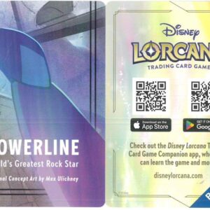 DISNEY LORCANA SINGLE CARDS: FABLED #457: Powerline Puzzle Piece LR (2 QR codes) (Common NA: NM)