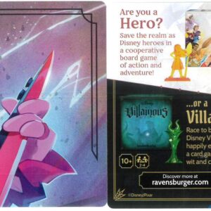 DISNEY LORCANA SINGLE CARDS: FABLED #460: Powerline Puzzle Piece UR (Hero/Villain back) (Common NA: NM