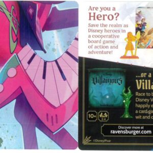 DISNEY LORCANA SINGLE CARDS: FABLED #462: Powerline Puzzle Piece C (Hero/Villain back) (Common NA: NM)