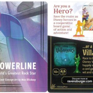 DISNEY LORCANA SINGLE CARDS: FABLED #466: Powerline Puzzle Piece LR (Hero/Villain back) (Common NA: NM