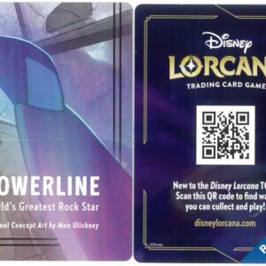 DISNEY LORCANA SINGLE CARDS: FABLED #475: Powerline Puzzle Piece LR (Purple QR code) (Common NA: NM)