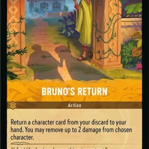 DISNEY LORCANA SINGLE CARDS: FABLED #62: Bruno’s Return (Uncommon 29/204: NM) DISNEY LORCANA SINGLE CARDS: FABLED #62: Bruno’s Return (Uncommon 29/204: NM)