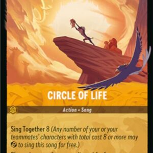 DISNEY LORCANA SINGLE CARDS: FABLED #75: Circle of Life (Legendary 26/204: NM)