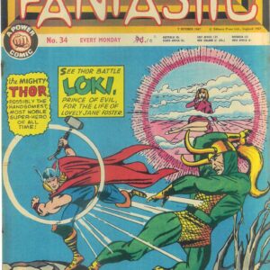 FANTASTIC (1967 SERIES) #34: FN
