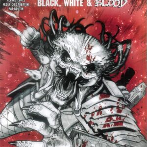 PREDATOR: BLACK WHITE & BLOOD #3: Martin Coccolo cover A