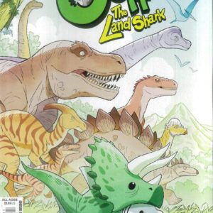 JEFF THE LAND SHARK #4: Gurihiru cover A JEFF THE LAND SHARK #4: Gurihiru cover A