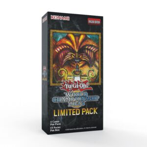 YU-GI-OH! CCG BOOSTER PACK #174: 2025 Limited Edition World Championship 10 Pack display