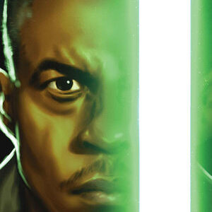 STAR WARS: JEDI KNIGHTS #8 Taurin Clarke Lightsaber cover B