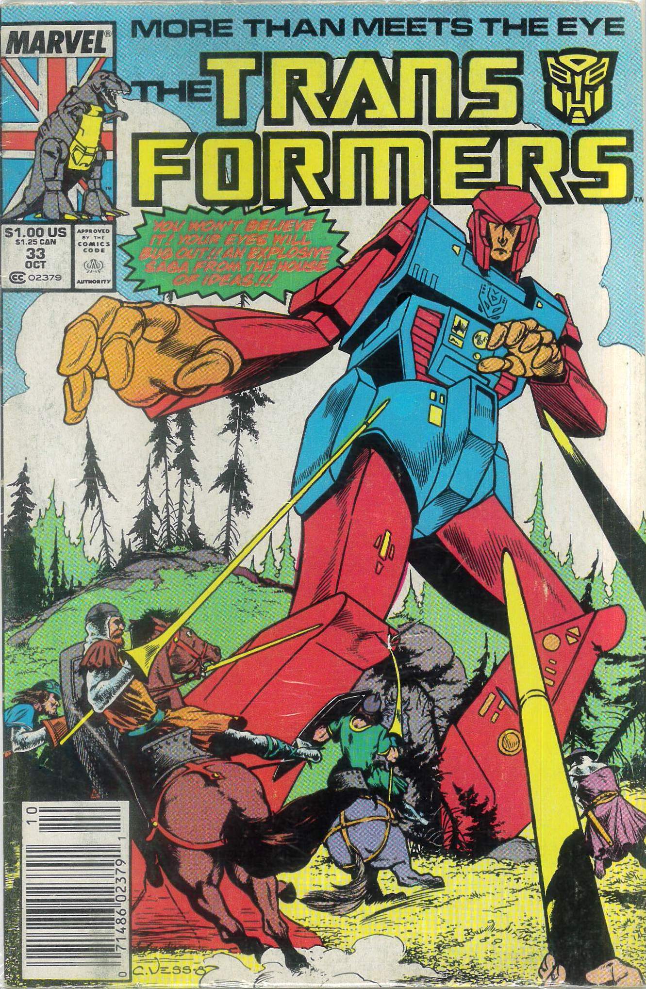 TRANSFORMERS (1984-1991 SERIES) #33 TRANSFORMERS (1984-1991 SERIES) #33