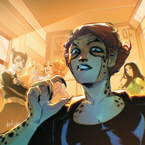 CHEETAH AND CHESHIRE ROB THE JUSTICE LEAGUE #4: Mirka Andolfo cover B CHEETAH AND CHESHIRE ROB THE JUSTICE LEAGUE #4: Mirka Andolfo cover B