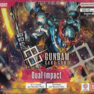GUNDAM CARD GAME #8: Dual Impact Booster Display (24 packs: GD-02) GUNDAM CARD GAME #8: Dual Impact Booster Display (24 packs: GD-02)