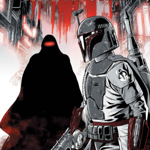 STAR WARS: BOBA FETT – BLACK, WHITE & RED #4 Luke Ross cover B STAR WARS: BOBA FETT – BLACK, WHITE & RED #4 Luke Ross cover B