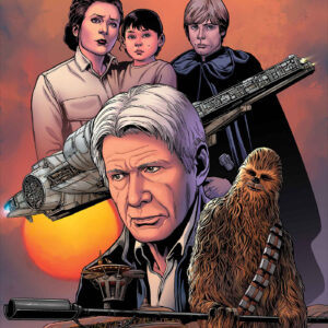 STAR WARS: HAN SOLO – HUNT FOR THE FALCON #5 Ramon Rosanas cover A STAR WARS: HAN SOLO – HUNT FOR THE FALCON #5 Ramon Rosanas cover A
