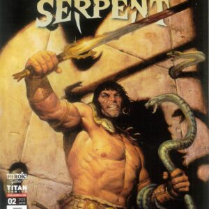 CONAN THE BARBARIAN: SCOURGE OF THE SERPENT #2: E.M. Gist cover A CONAN THE BARBARIAN: SCOURGE OF THE SERPENT #2: E.M. Gist cover A